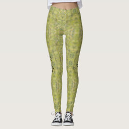 De schaduwen van Groen personaliseren de Leggings 