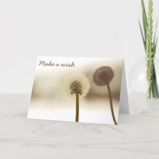 De schaduwkaart van de paardebloem kaart