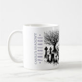 De schaduwrijke aanwezigheid van Castle Koffiemok (Links)