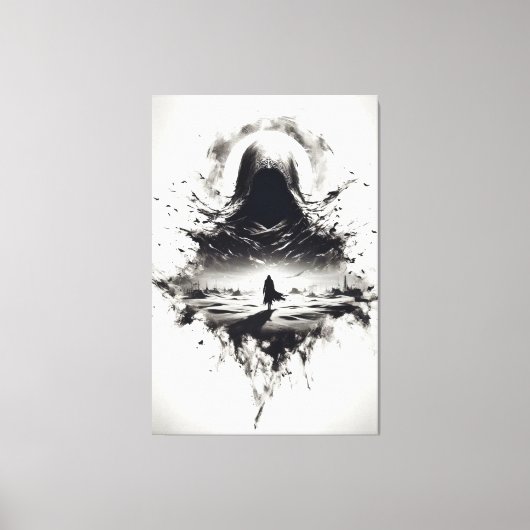 De Schaduwrijke Zwervers Canvas Print (Voorkant)