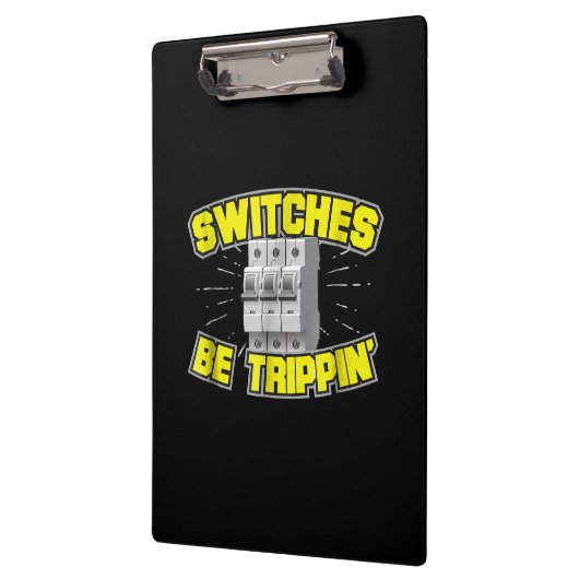 De schakelaars zijn het Elektrische Gift in werkin Klembord (Links)