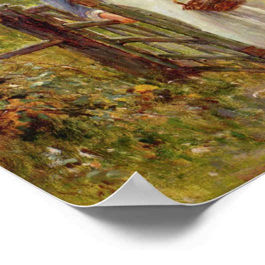 De schapen thuis brengen poster (Hoek)