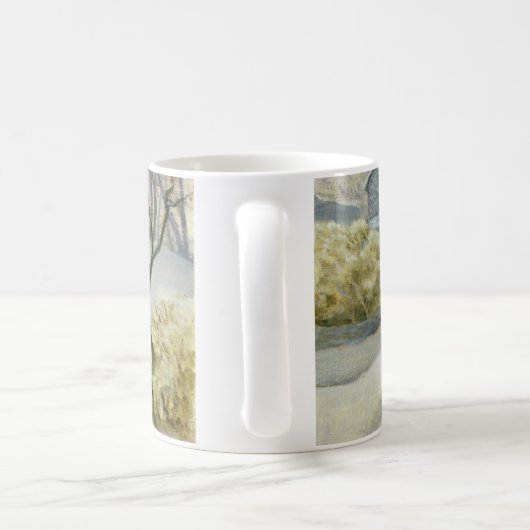 De schapen vooraan koffiemok (Handvat)