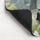 De schapen vooraan muismat (Hoek)