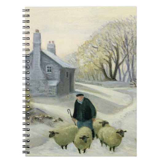 De schapen vooraan notitieboek (Voorkant)