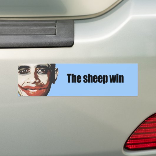 De schapenhouderij bumpersticker (Op auto)