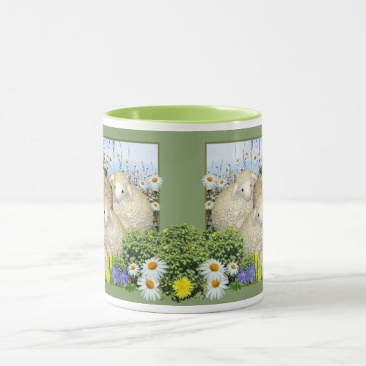 De schapenstapel mok (Midden)