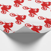 (De scharlaken) FIETS van het VUIL Cadeaupapier (Hoek)