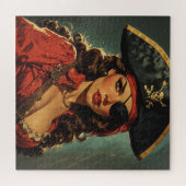De scharlaken piratentempteuse legpuzzel (Horizontaal)