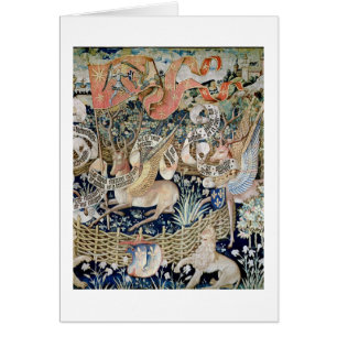 De scharnierende deer (tapestry)