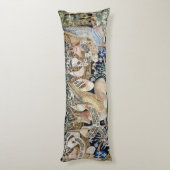 De scharnierende deer (tapestry) lichaamskussen (Achterkant (Verticaal))