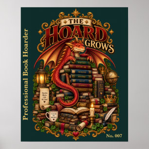De Schat Groeit Boek Draak Vereniging Poster