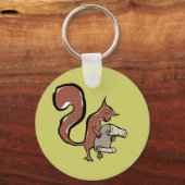 De schat jager sleutelhanger (Voorkant)