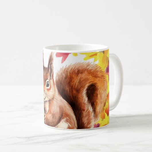 De schat van de herfst koffiemok (Voorkant rechts)