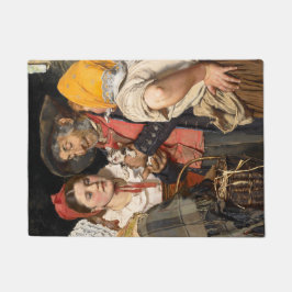 De schat van het oude Man (Karl Gussow) Deurmat