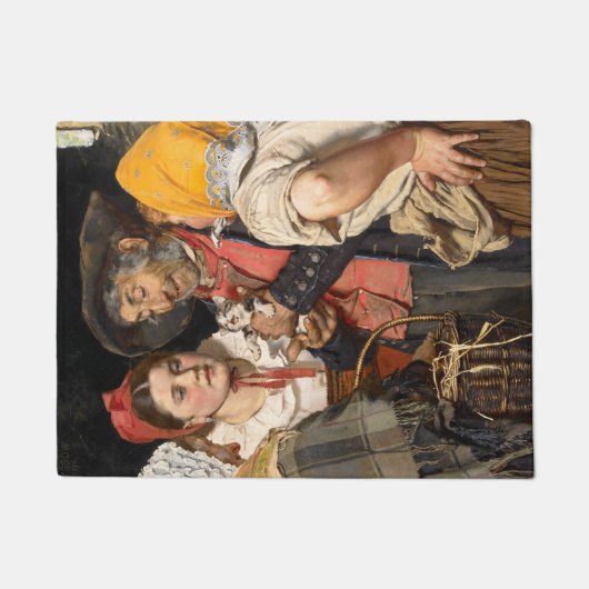 De schat van het oude Man (Karl Gussow) Deurmat (Voorkant)