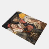 De schat van het oude Man (Karl Gussow) Deurmat (Schuin)