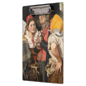 De schat van het oude Man (Karl Gussow) Klembord (Links)