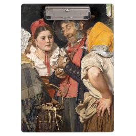 De schat van het oude Man (Karl Gussow) Klembord