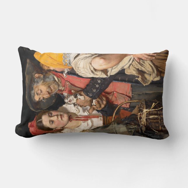 De schat van het oude Man (Karl Gussow) Kussen (Voorkant)