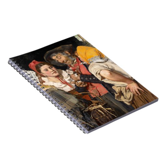 De schat van het oude Man (Karl Gussow) Notitieboek (Rechterzijde)