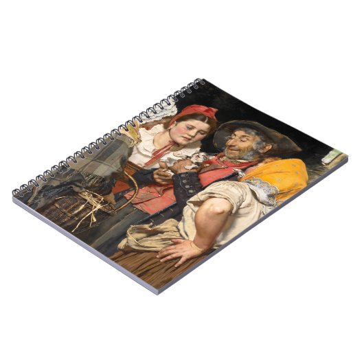 De schat van het oude Man (Karl Gussow) Notitieboek (Linkerzijde)