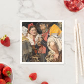 De schat van het oude Man (Karl Gussow) Servet (Insitu)