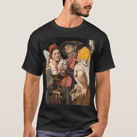 De schat van het oude Man (Karl Gussow) T-shirt (Voorkant)