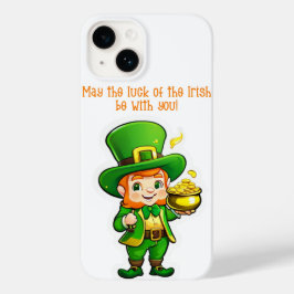 De schat van Lucky Leprechaun Case-Mate iPhone 14 Hoesje