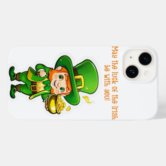De schat van Lucky Leprechaun Case-Mate iPhone Case (Achterkant (horizontaal))