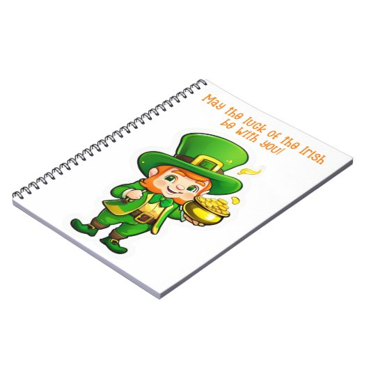 De schat van Lucky Leprechaun Notitieboek (Linkerzijde)