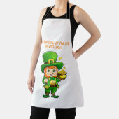 De schat van Lucky Leprechaun Schort (Insitu)