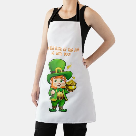 De schat van Lucky Leprechaun Schort (Insitu)