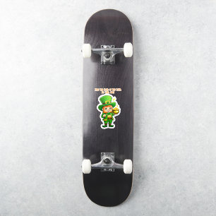 De schat van Lucky Leprechaun Sticker