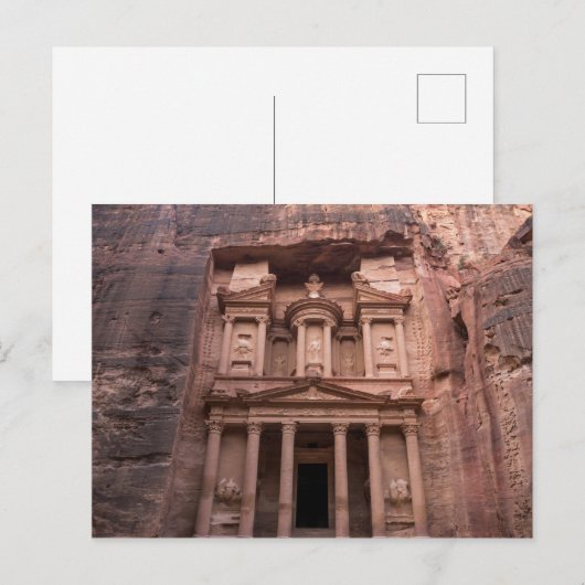 De Schatkist in Petra Briefkaart (Voorkant / Achterkant)