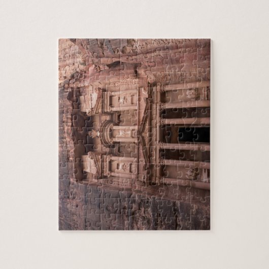 De Schatkist in Petra Legpuzzel (Verticaal)