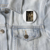 De Schatkist, Petra Ronde Button 5,7 Cm (In situ)