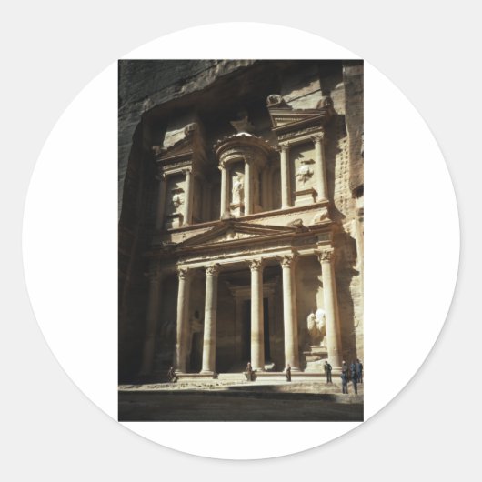 De Schatkist, Petra Ronde Sticker (Voorkant)