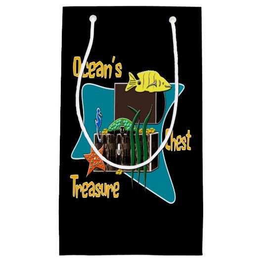 De schatkist van de oceaan, kleine cadeautas (Voorkant)