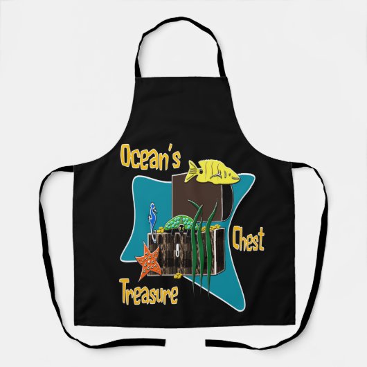 De schatkist van de oceaan schort (Voorkant)