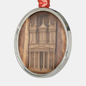 De Schatkist van Petra, Jordanië Metalen Ornament (Links)