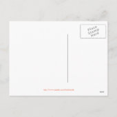 De schattige Foto van de Douane van de Groeten van Feestdagenkaart (Achterkant)