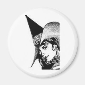 De schattige heks magneet