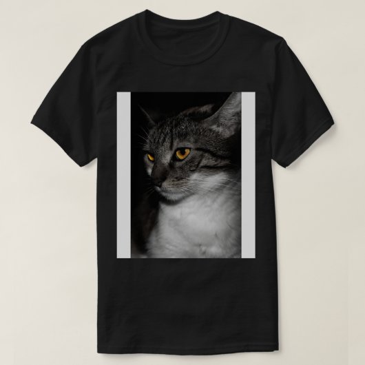 de schattige kat t-shirt (Design voorkant)