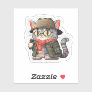 De schattige kat voor stickers voor jou