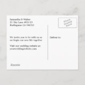 De schattige Meerkats sparen de Datum Aankondigingskaart (Achterkant)