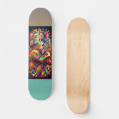 De schattige muis gaming persoonlijk skateboard (Voorkant)
