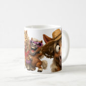 De Schattige Paarden Koffiemok (Voorkant rechts)