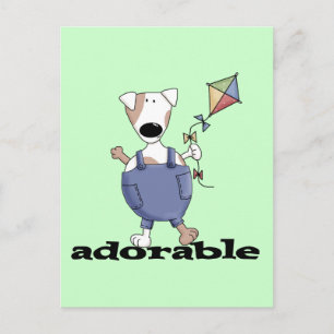 De schattige T-shirts en de Giften van de Hond Briefkaart
