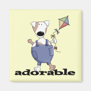 De schattige T-shirts en de Giften van de Hond Magneet